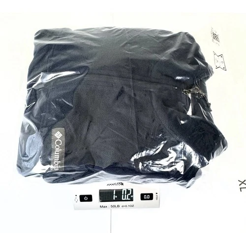 Columbia men’s Basin Trail III full zip fleece jacket navy blue size LG image 8