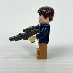 Lego Star Wars Minifigure Cassian Andor (Dark Blue Coat) sw0790 75155 Excellent