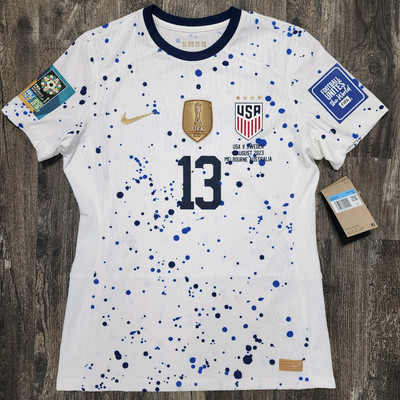 2023 Nike USA USWNT Home Soccer Jersey Alex Morgan Women M Women