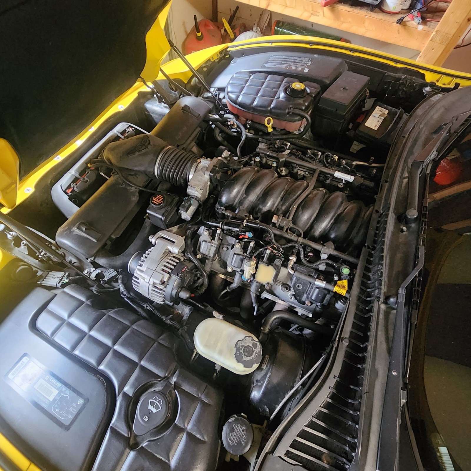 2003 Yellow Chevrolet Corvette   | C5 Corvette Photo 4