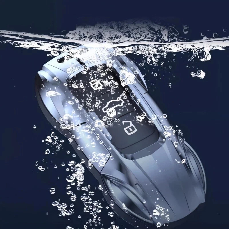 Funda Carcasa Llavero Coche TPU Aleación Zinc Para Audi A4 A5 S4 S5 B9 Q7 M4 Q5 TTS TT RS Foto 3 de 4