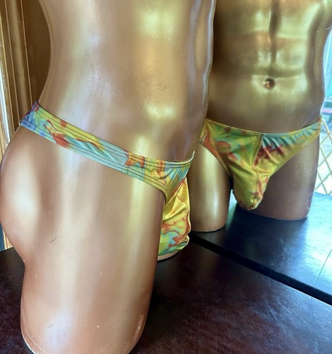 X Large Tie Dye Thong Bikini made in the USA MaryAngel Boutique Starwearus - Picture 4 of 5
