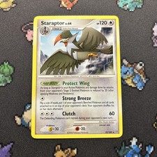 Staraptor 27/100 LP -Vintage Rare Pokemon Card- Stormfront (3k) on eBay