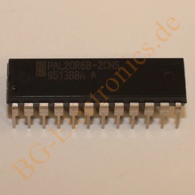 1 x PAL20R6B-2CNS Fuse-Programmable Array Logic Device (FPAL) MMI DIP-24 1pcs