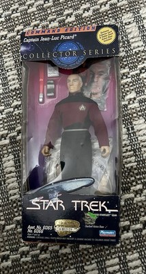 Star Trek Command Edition Captain Jean Luc Picard 9'' Figure 1994 Playmates Toys