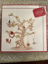 Lenox Holiday Figural Tree Christmas Ornament with Box Halloween included NIB