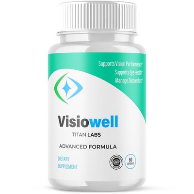 (1 Pack) Visiowell Vision Support Healthy Eye Function Visio Well 60 Capsules