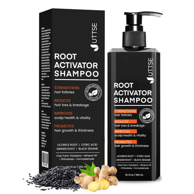 Root Activator Shampoo for Men: Hair Growth Shampoo for Hair Loss and Thinning H