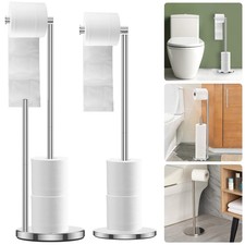 Freestanding Toilet Roll Holders Stainless Steel Toilet Paper Stand tydle