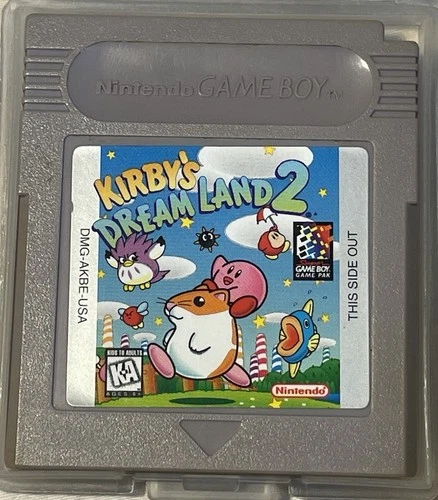 Kirby's Dream Land 2 (Nintendo Game Boy, 1995)