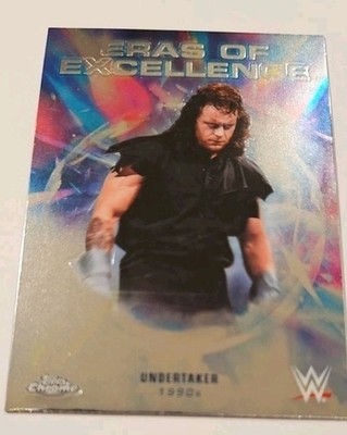 Undertaker 2026 Topps Chrome WWE #ERA-13 Eras of Excellence Insert Trading Card