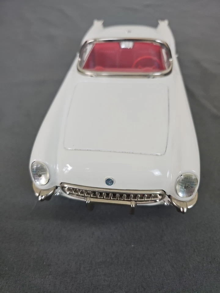 Vintage Anos 50 Fifties Co. Corvette Conversível Branco Feito no Japão Unidade de Fricção - Imagem 3 de 4