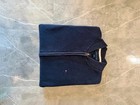 Pull Tommy Hilfiger, 1 4 Zip Half Zip, Col Camionneur, marine, Coton #M14FZ1