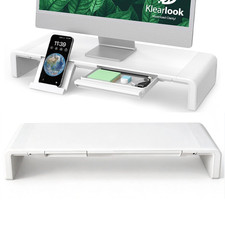 Monitor Stand Riser Foldable Pad Phone Holder Office Desk Accessories Screen 