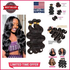 Versatile Body Wave Hair Bundles 14-18 Inch - Soft, Tangle-free Brazilian Hair