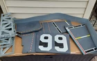 1985 Hasbro GI Joe USS flagg aircraft carrier deck parts and bracing