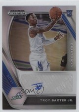 2021-22 Panini Prizm Draft Picks Silver Troy Baxter Jr #DP-TBJ Auto 1k5