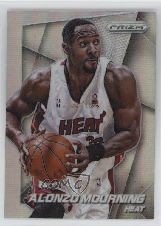2014-15 Panini Prizm Silver Prizm Alonzo Mourning #193 HOF 4at