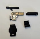 Takara Watch‑Gun Watch‑Q 1984 Vintage Transforming Digital Watch Mostly Complete