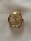 Vintage Timex Mens Gold Tone Watch Working No Band Shock Resistant