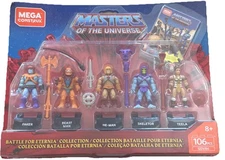 Masters Of The Universe Mega Construx Battle For Eternia Collection