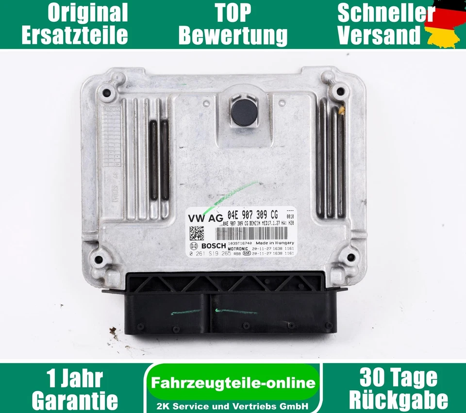 Centralina Motore ECU Skoda Superb III iV 3V5 1.4 TSI DGEB Ibrido 04E907309CG - Immagine 4 di 4