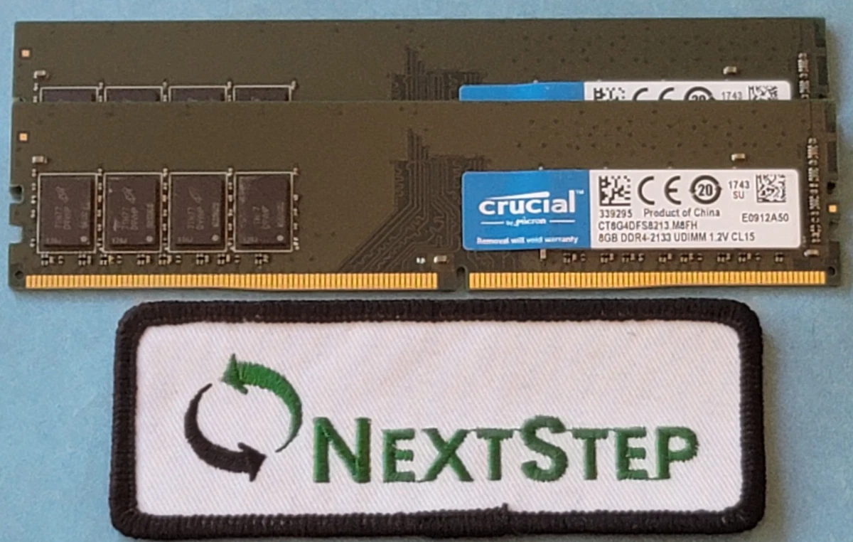 Crucial PC4-17000 (DDR4-2133) Bus Speed Computer RAM 16 GB Total