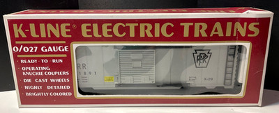 K-Line Electric Trains Pennsylvania PRR CLASSIC SAND BOXCAR K641-1891