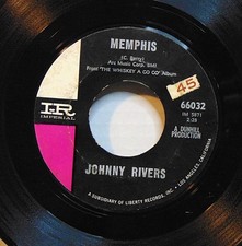 Johnny Rivers - Memphis - 1964 Imperial 66032 Rock 'n' Roll  7" Record 45 RPM