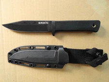 Cold Steel SRK-C Compact knife w/ sheath. black