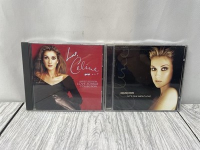 Celine Dion 2x CD Lot - Let s talk about love / Love, Celine - Tested Play Well