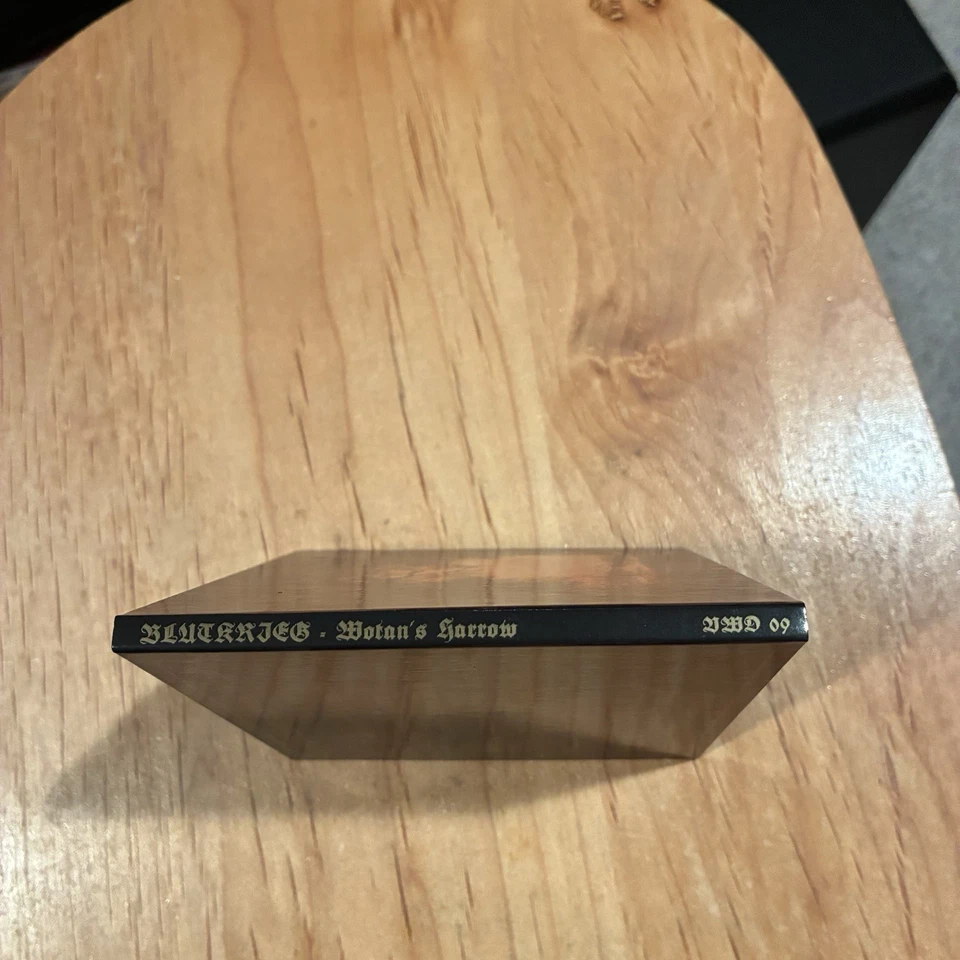 Blutkrieg – Wotan's Harrow CD 1st US press wongraven acirema pantheon mortiis - Image 4 of 4