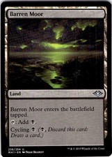 MTG Barren Moor Modern Horizons Uncommon #236