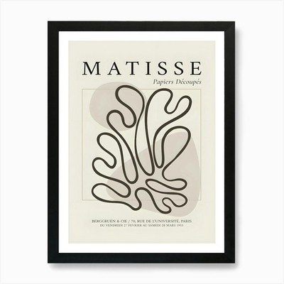 Matisse 21 Art Print Framed Wall Art Poster Canvas Print Picture