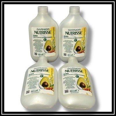Garnier Nutrisse Restoring Hair Conditioner 4 x 60 ml Avocadoöl