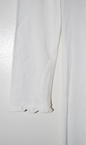 NWT Catch a Tiger by KicKee Pants Girls White Basic Muffin Ruffle Coverall PJs 8 - Picture 5 of 12
