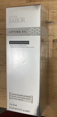 Doctor Babor Lifting RX Dual Eye Serum, 2 x 15ml, 2x 0.5fl.oz each