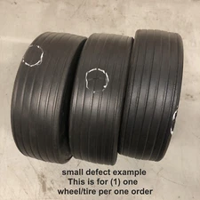 10"x3.25" Solid Finish Mower Wheel with 3/4"ID $Discount Price with small defect