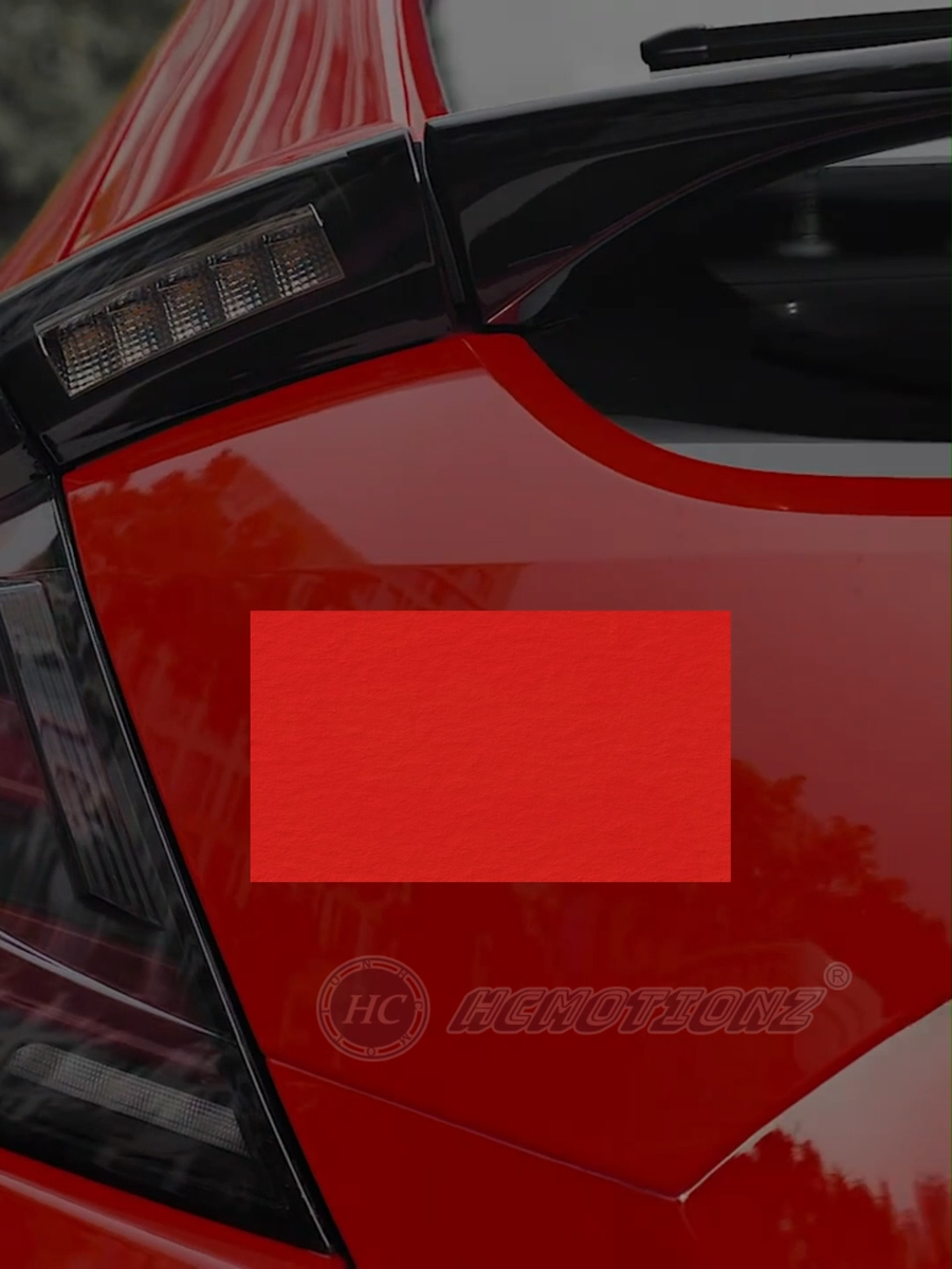 Clear LED Tail Lights For Honda Civic Hatchback 2017-2021 Mugen