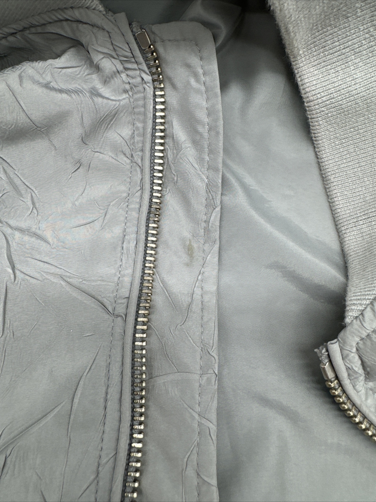 Versace Collection Gray Texture Wind Breaker Jack… - image 8