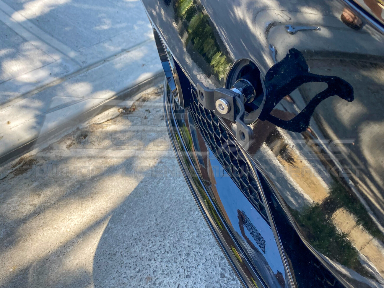 EOS Plate Full Sized Front Bumper Tow Hook License Bracket For 1820