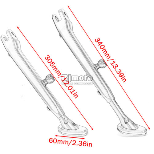 Adjustable Kickstand Foot Side Stand Support For BMW S1000RR 2019-2024 - Foto 14 di 15