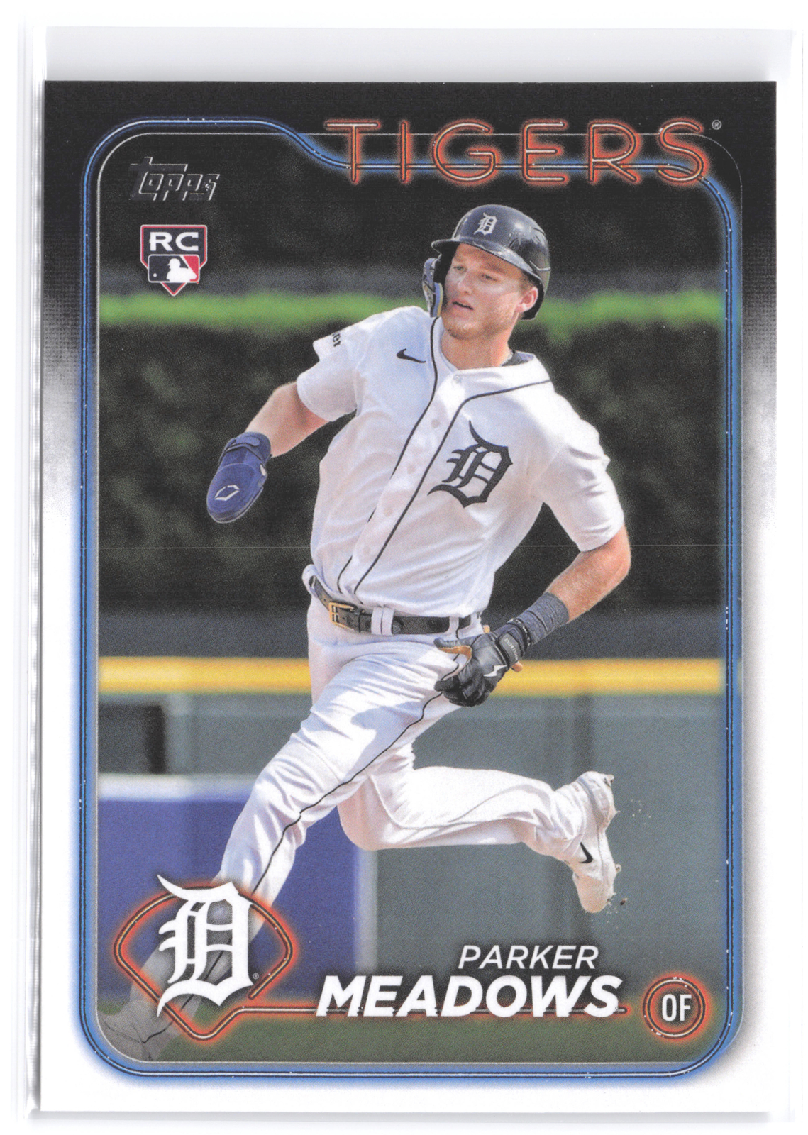 2024 Topps #516 Parker Meadows Detroit Tigers Rookie