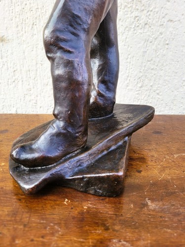C Meunier, Le Débardeur Du Port d'Anvers, Bronze Signé, XIXème Siècle - Picture 8 of 16