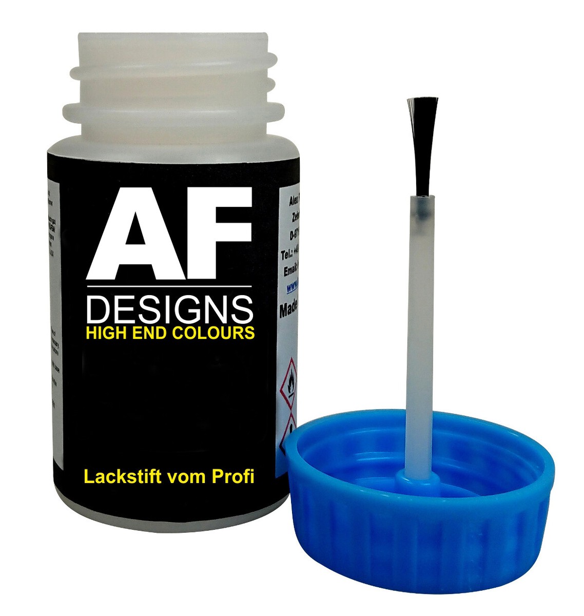 Alex Flittner Designs RAL Lackspray 7042 Verkehrsgrau A – Acryl-Sprühdose, Glänzend, Made In Germany