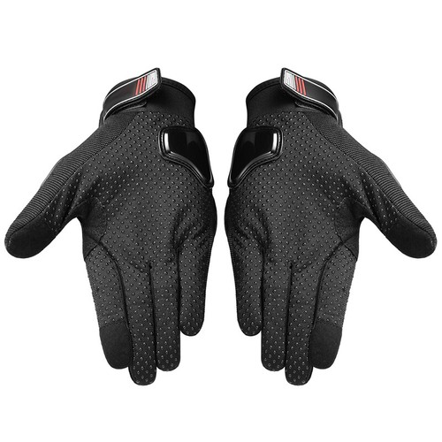 Guantes de Fibra de Carbono Pantalla Táctil Moto Ciclismo Guantes de Dedo Completo - Imagen 21 de 27