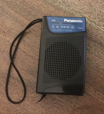 PanasonicTF1105ラジオ Panasonic R-1105 AM High Sensitivity Receiver Portable Vintage