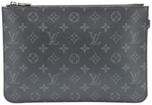 Louis Vuitton Ultra Rare Monogram Eclipse Fragment Cabas Light Pochette  859413 | eBay