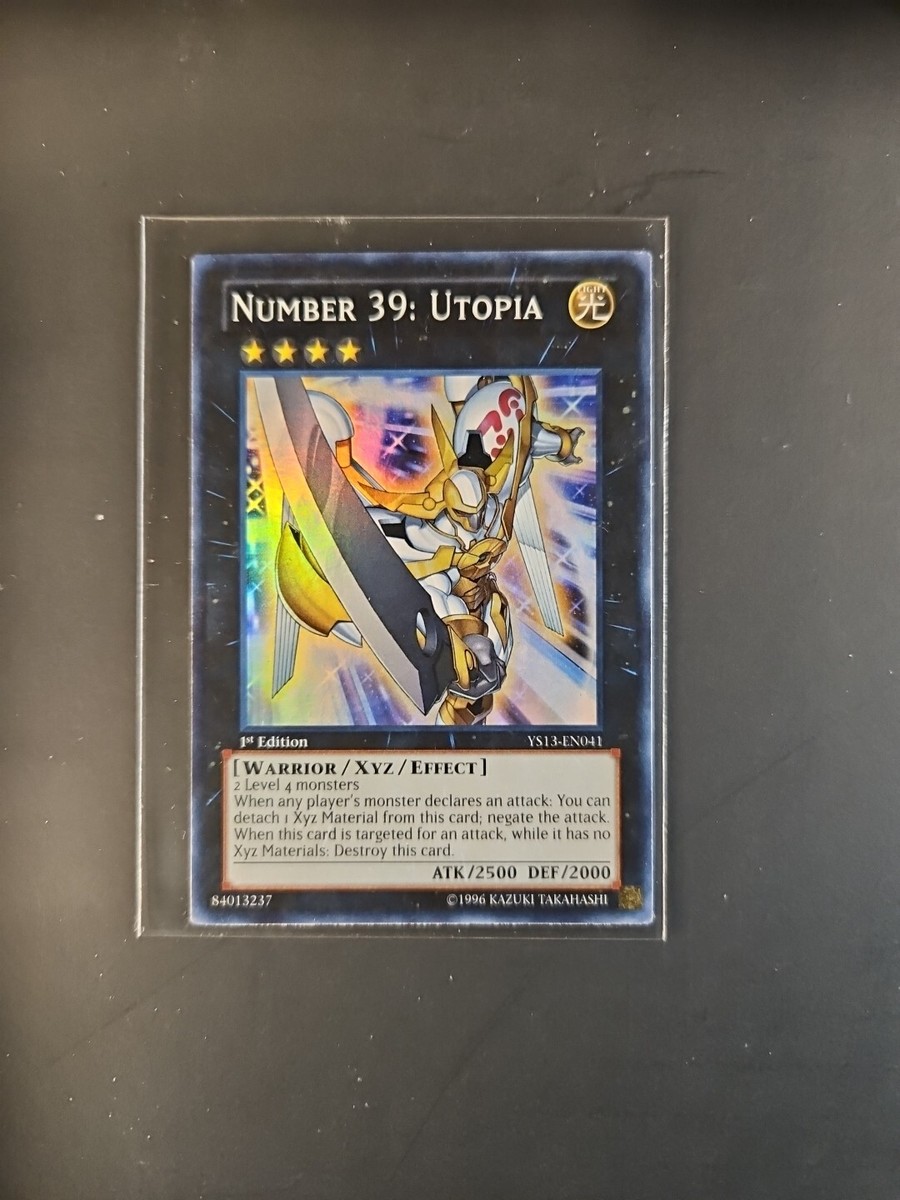イズディスユアトト Yu-gi-oh! Number 39: Utopia YS13-EN041 Super Rare 1st Edition (i3