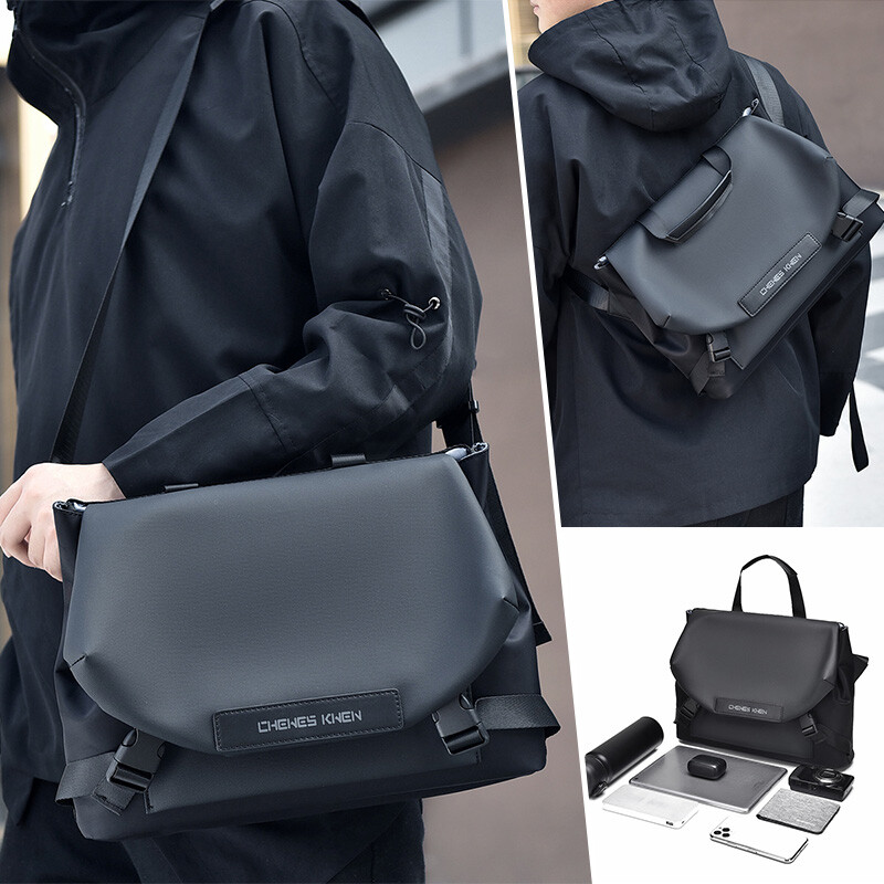 Hawk C1 Sling Bag Black Men Messenger Bag Casual Crossbody